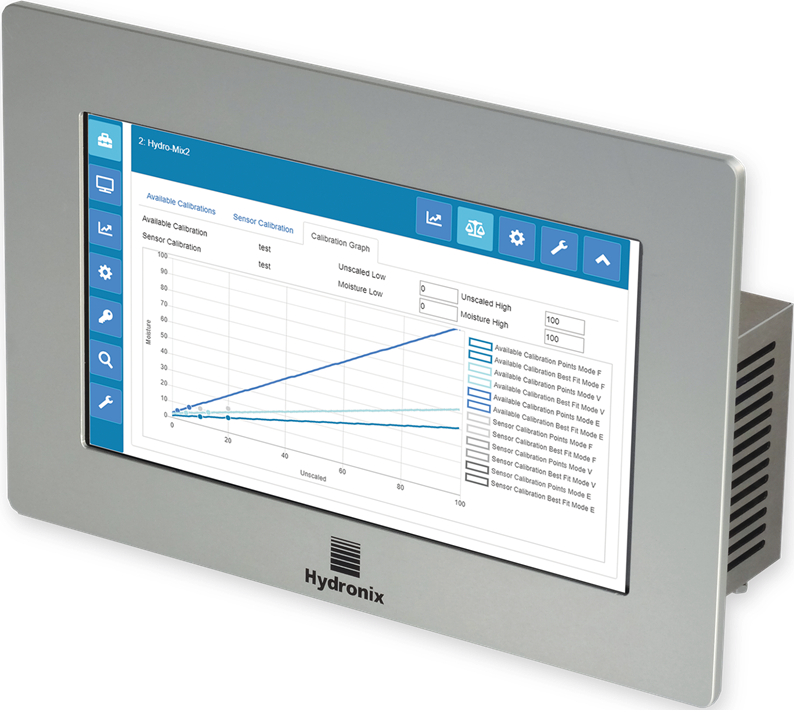 A grey rectangular device with a screen showing a graph

Description automatically generated